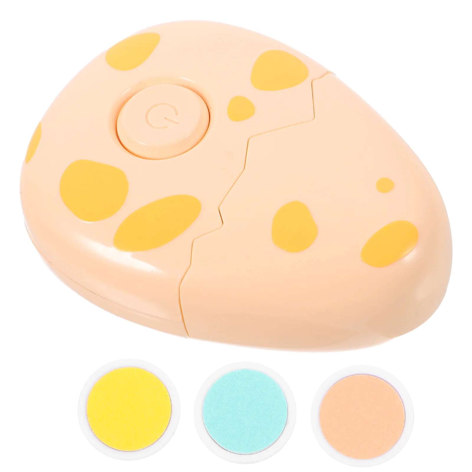 

Cute Cartoon Electric Nail Trimmer Safe Quick Trimming for Babies Different Grinding Heads Nail File Kit Manicure