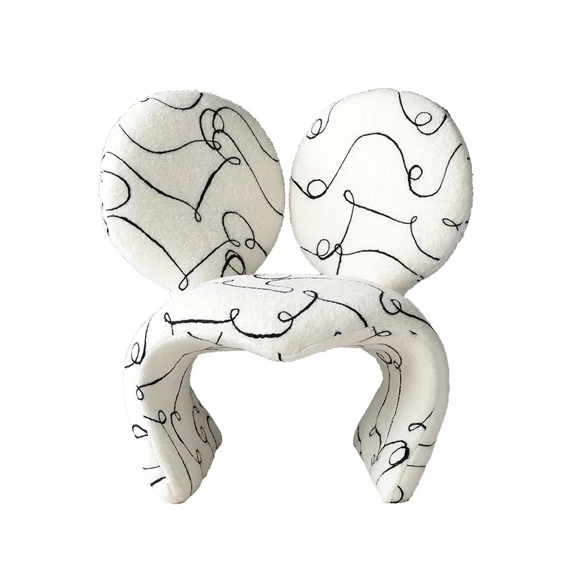 

Living room creative decoration, creative art chair