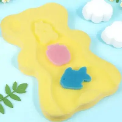 

Comfortable Infant Bath Cushion Made of Skin Friendly Sponge Material Light Weight Easy Storage Bathing Aid for Babies in Sinks