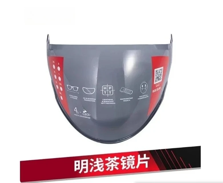 Heiß begehrte silberne Visiere für LS2 AIRFLOW II Halbschalenhelme, passend für LS2 OF616 Helmvisier, offene Motorradhelme, farbige Visiere – Detail 5