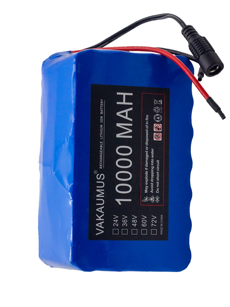 Аккумуляторная батарея 6S3P 24 В 10 Ач 25,2 в 10000 мАч BMS, электрический велосипед, игрушечный автомобиль, 18650 фотоаккумулятор + зарядное устройство с высокой мощностью