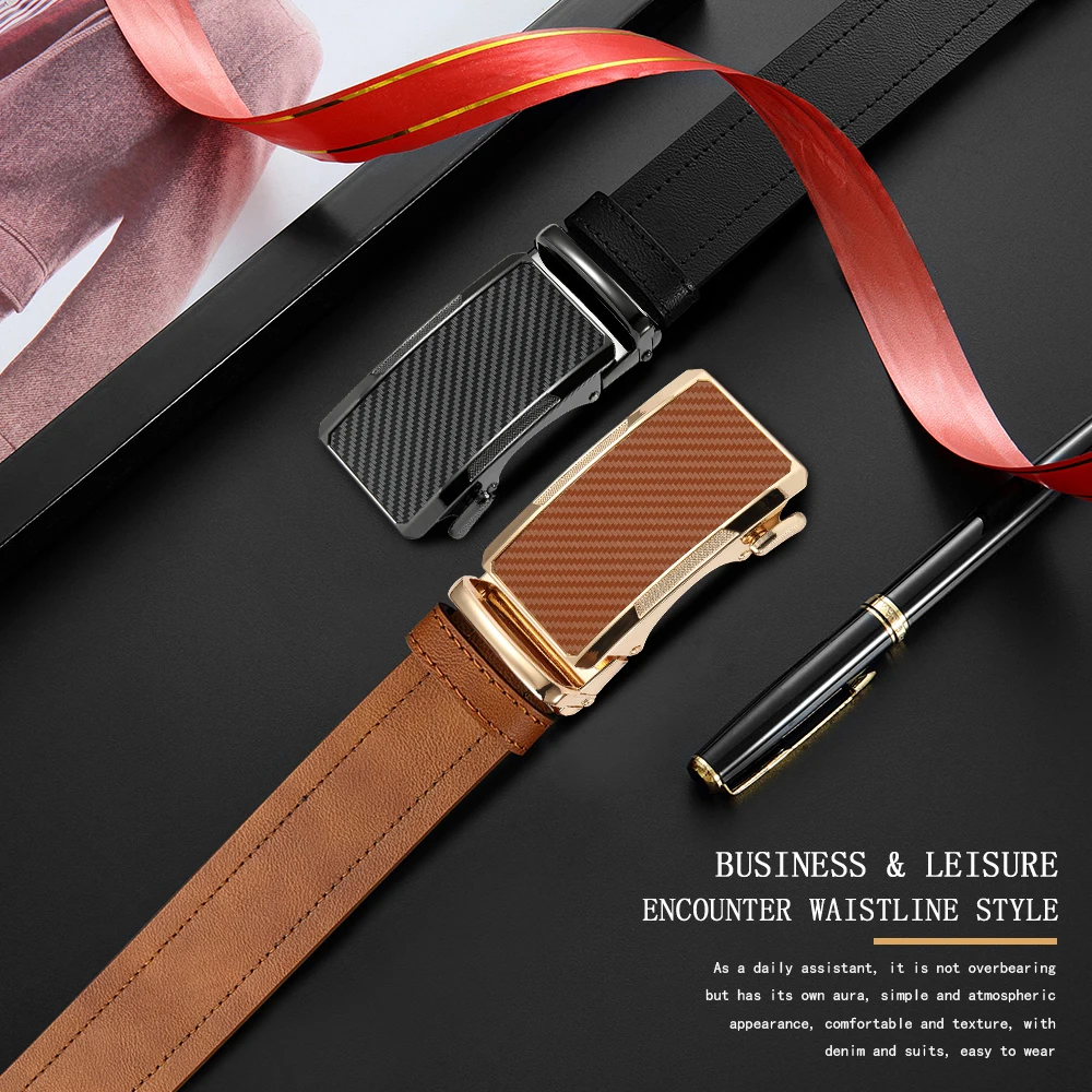 Neue Business Freizeit männer Legierung Quadratische Schnalle Gürtel männer Luxus Designer Hohe Qualität Leder Cowboy Gürtel Multi Farbe – Detail 6