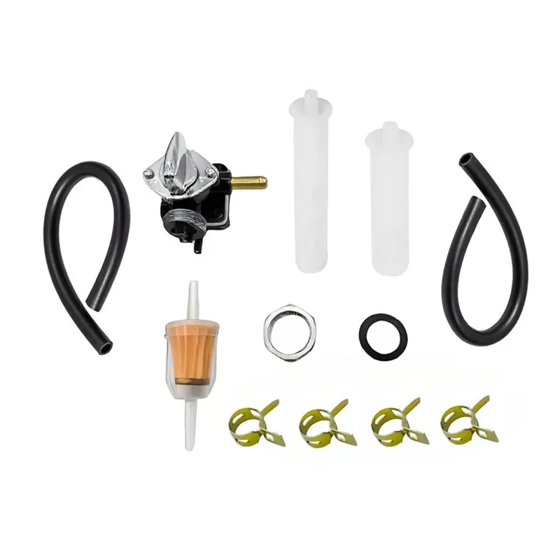 For FLST FXST FLT FXD 1995-2001 1340Cc Motorcycle Fuel Valve Petcock Replacement 61338-94D With Male Thread-L94A
