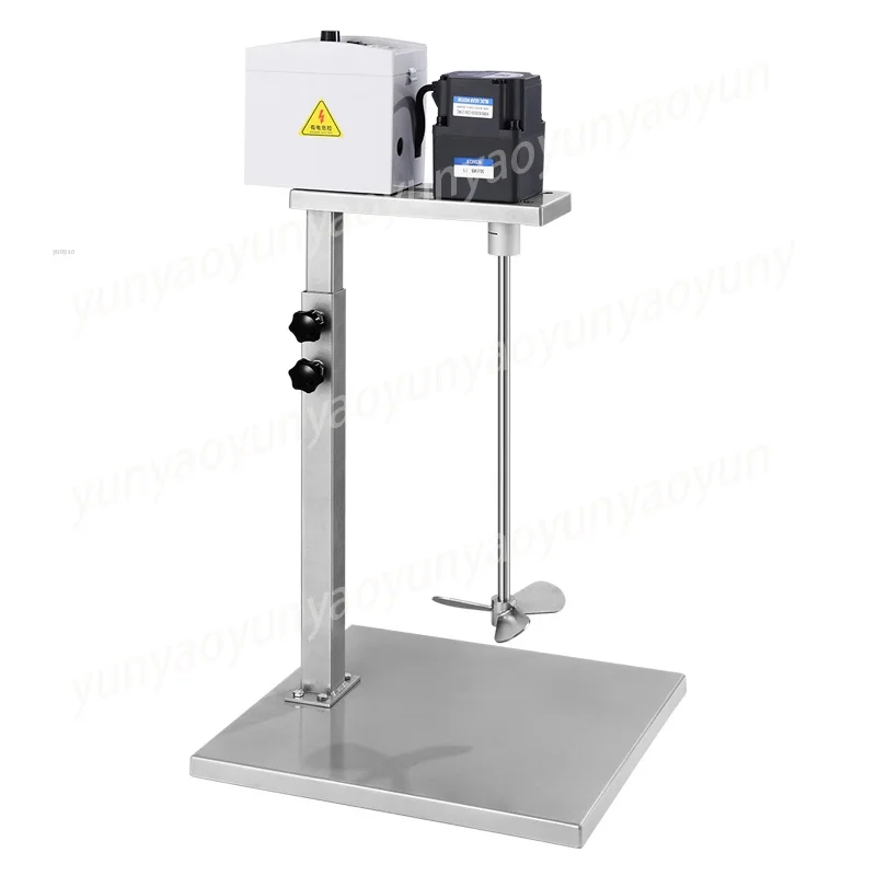 Electric Stirrer 60L Commercial Beater Industrial Coating Paint Mixer 60W Manual Lift Type Dye Stirring / Hydrosol Stirring