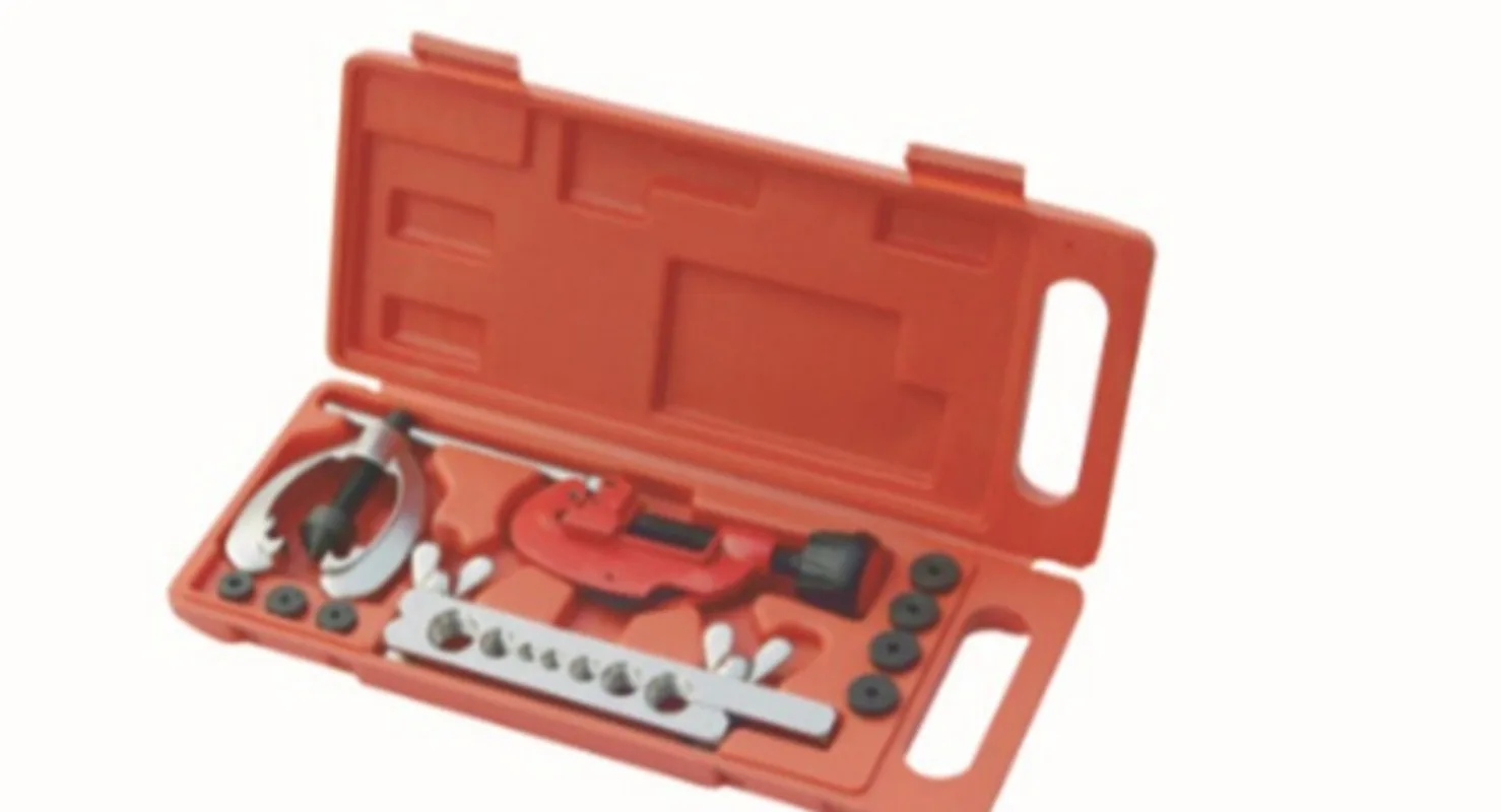 CT-2029 7-Hole Tube Flaring Tool, Copper Pipe Flaring Expander with Flat Press Head for Auto Small Copper Tubing Repair