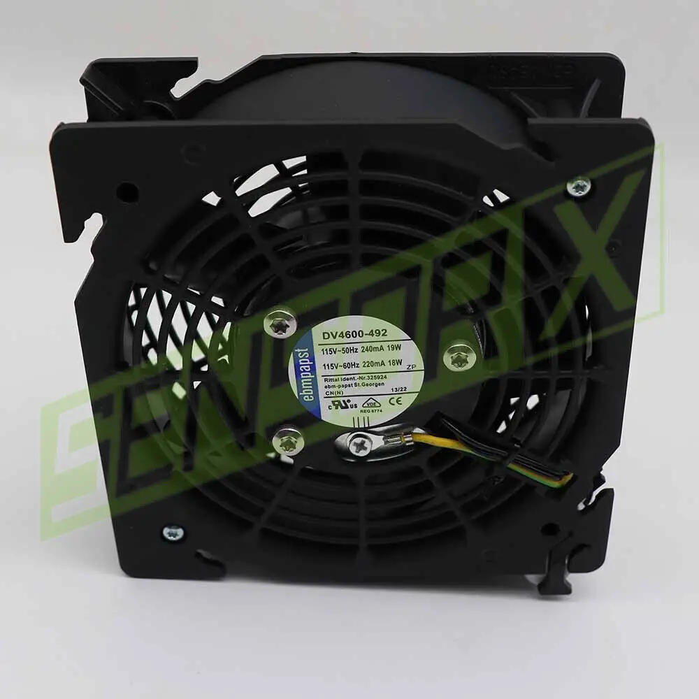 Latest box Original Empapst Cabinet Cooling Fan DV4600-492 AC 115V