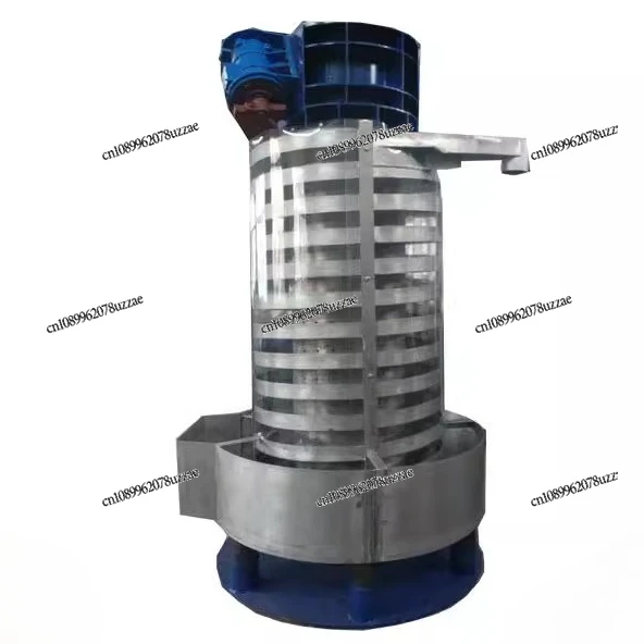 PP Particle Spiral Cooling Hoist Vibration Closed Dust-free Seasoning Dehumidification Continuous Drying Conveyor