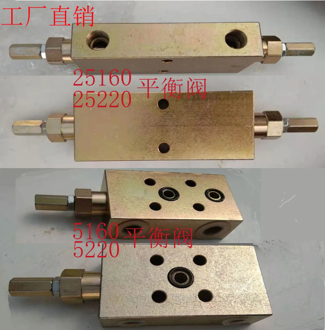 

Hydraulic Two-way Balance Valve 25160 25220A B Cylinder Lock Engineering Crane Hydraulic Lock Motor Cylinder Valve