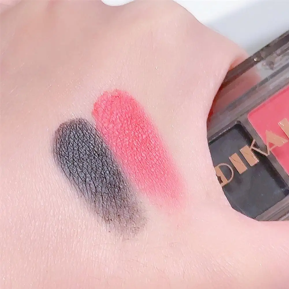 NEW Dark Night Gothic Black Eyeshadow Palette Glitter Matte Pearlescent Shimmer Shinny Eye Pigment Eyeshadow Cosmetic Makeup