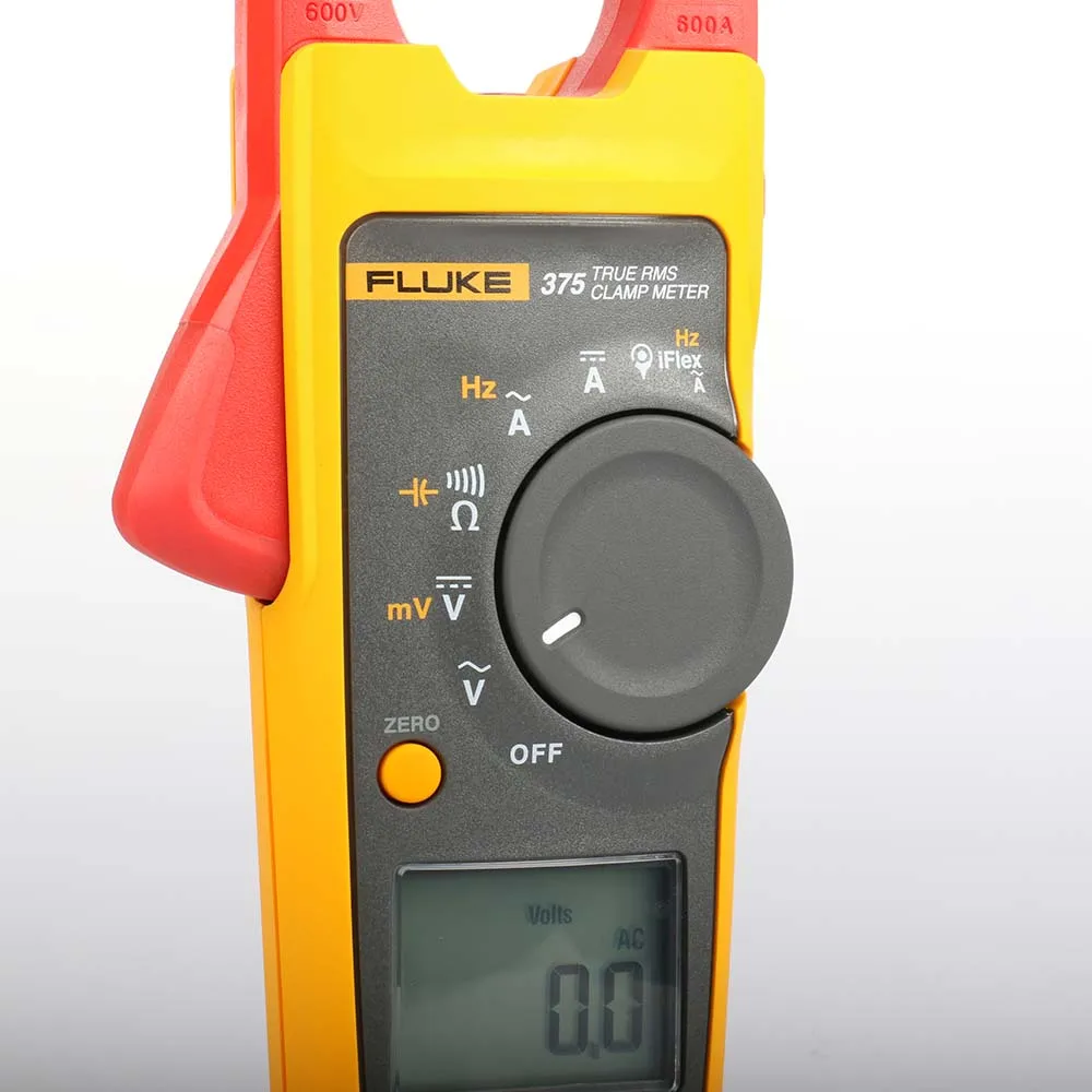 Fluke 375 True-RMS 600A AC/DC Clamp Meter with Integrated low pass filter