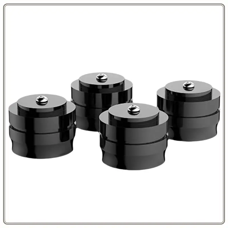 Reliable-4PCS FT3322 Aluminium Feet Solid Audio Device Feet Absorber Shock Amplifier Base Feet For Speakers,4PCS FT3322 Aluminiu