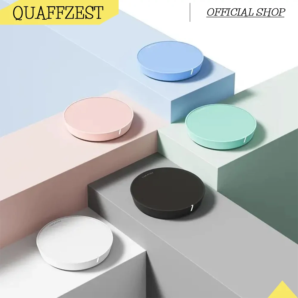 TIMEMORE Black Mirror Dot Smart Coffee Electronic Scale Home Bluetooth Connected No‑Screen Digital Scales APP Interconnection