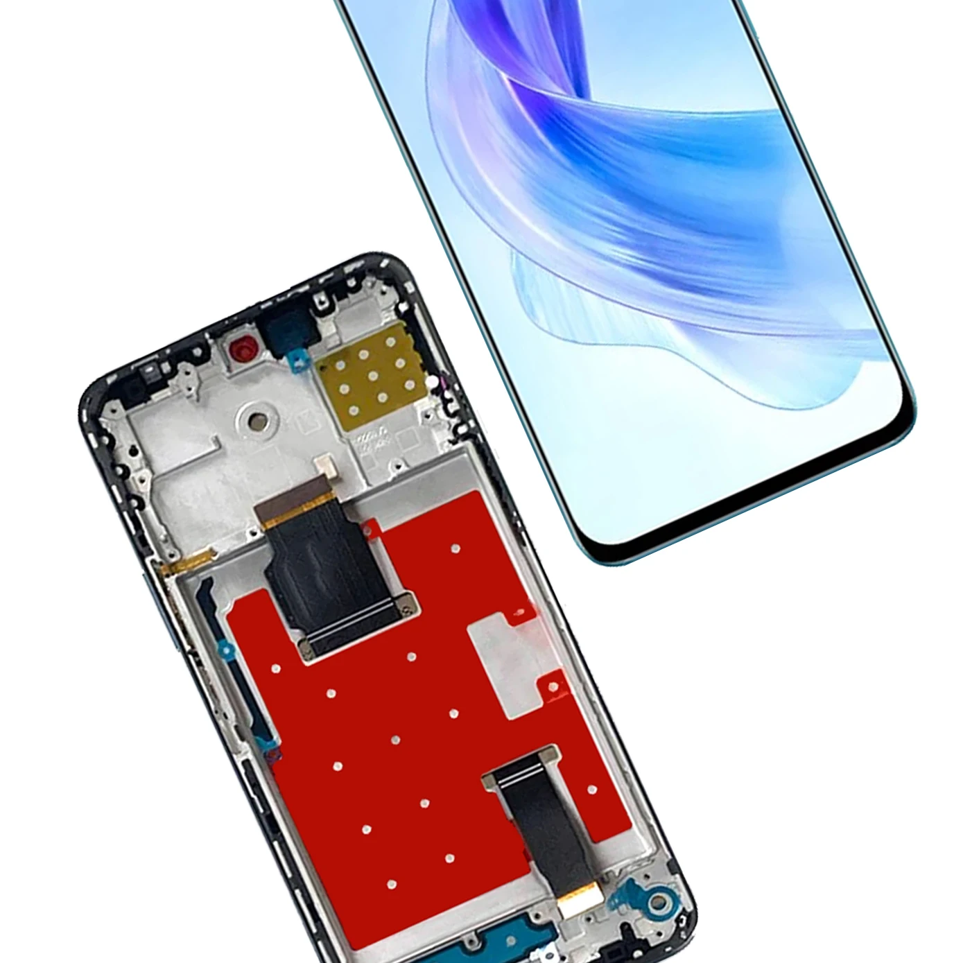 6.7 \'\'LCD dla Huawei Honor 90 Lite wyświetlacz LCD Digitizer z ekranem dotykowym dla Honor90 Lite 90 Lite zestaw ram CRT-NX1 LCD