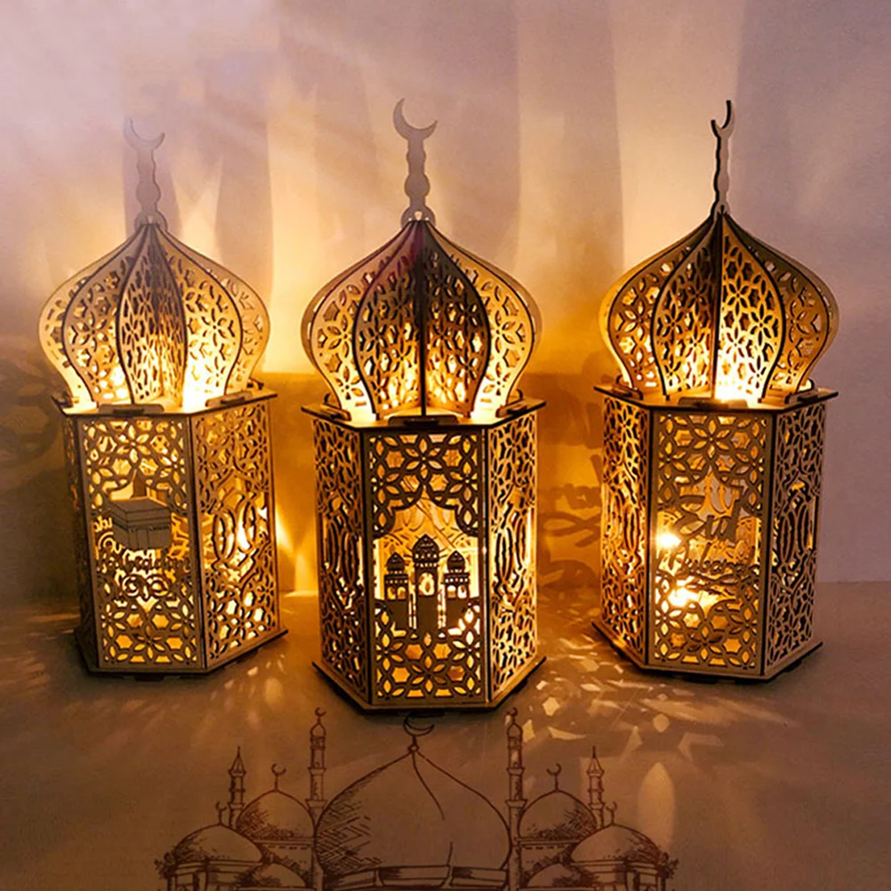 

Ramadan Mubarak Party Supplies Night Light Eid LED Lights Muslim Decorations The Gift