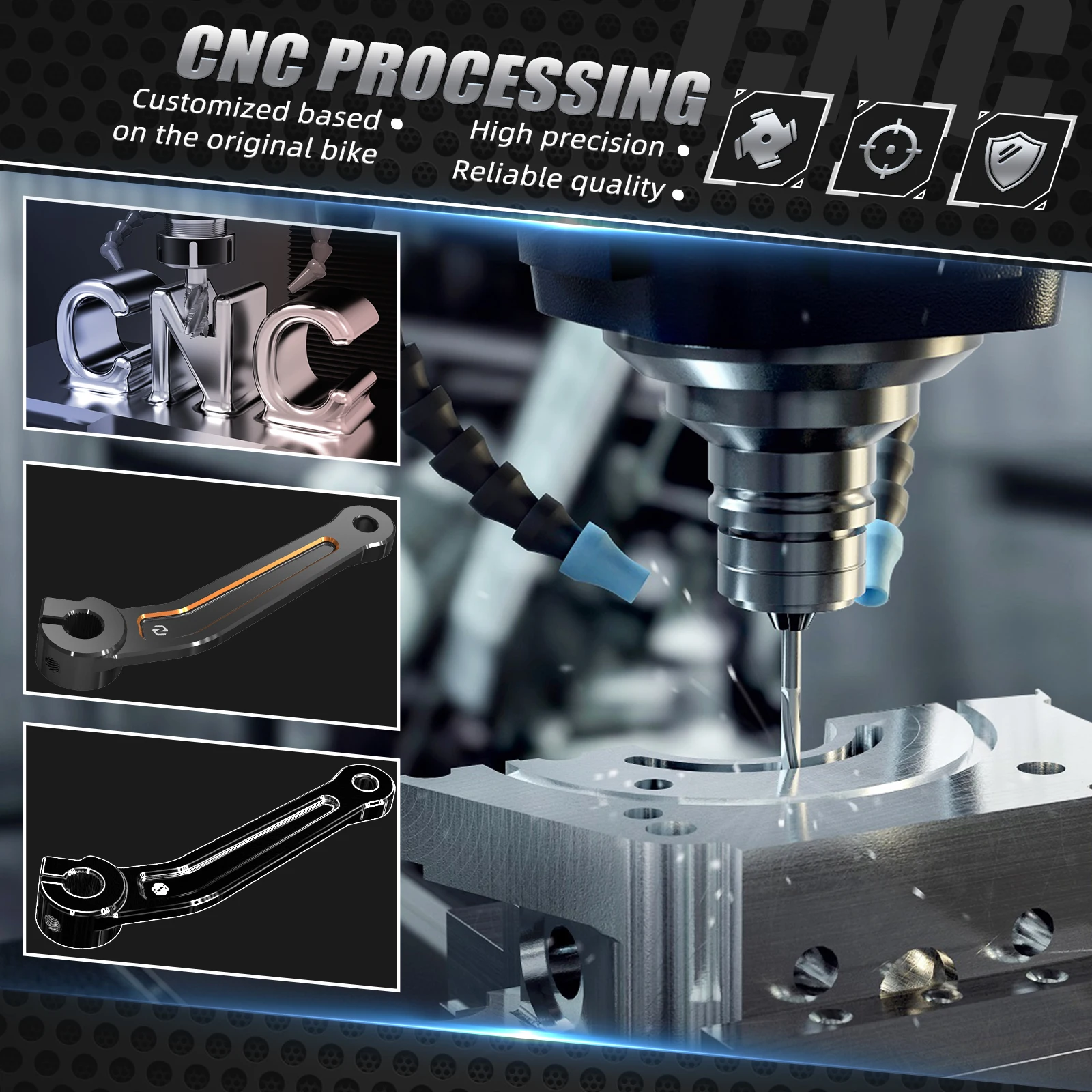 Pour Harley 2017-2024 Street Glide FLHX spécial FLHXS levier de changement de vitesse intérieur Road King FLHR FLHP FLHRC Road Glide FLTRK