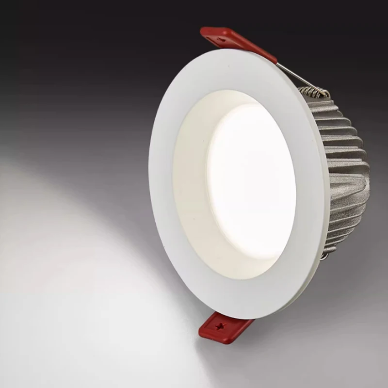 

Driverless LED Spot Lights 9W 12W 15W LED Downlight For Home Lighting 220V Recessed Ceiling Lamp White Body