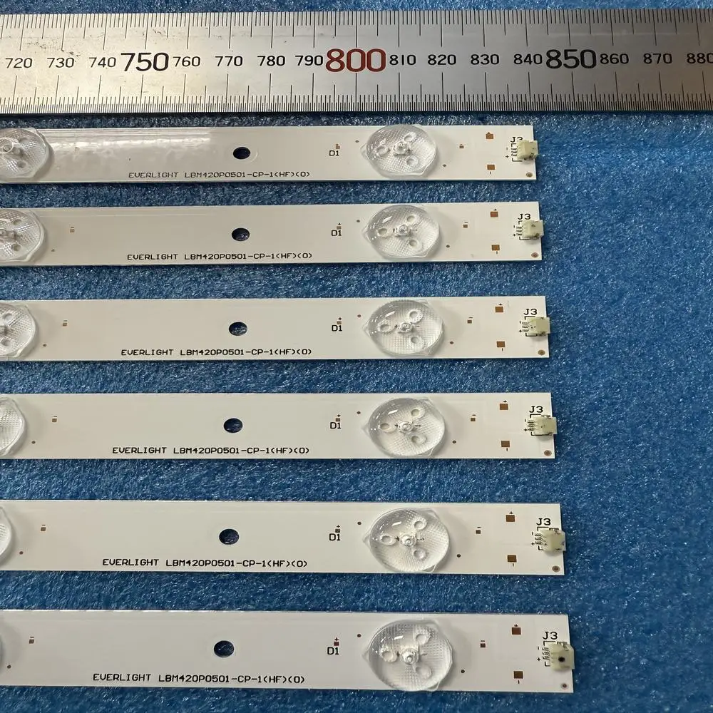Striscia LED da 12 pezzi per Sharp LC-42LB150U LC-42LD265E LC-42LD265RU LC-42LD266K TPT420H2-HVN06