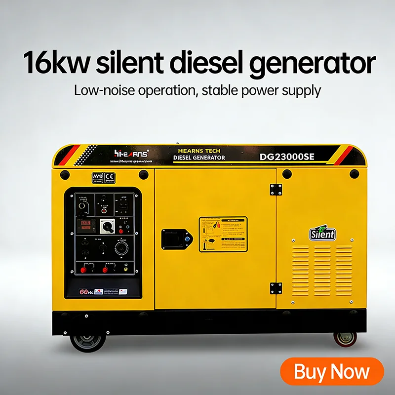 8kw/10kw/12kw16kw 60Hz 120/240V Silent Type Diesel Generator Set ATS Options Air Cooled