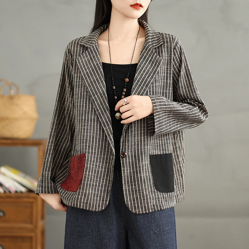 

Осень 2023, новый повседневный женский топ в клетку с цветовым дизайном и универсальным топом для женщин