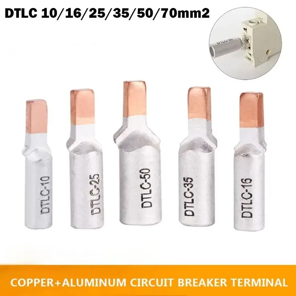 Wire Joint Copper Coppe Terminal Non-Insulated Small Cable Wire Connector Terminal Lug Wire
