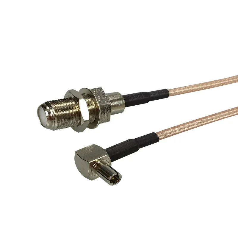 

5,9 "15 см коаксиальный радиочастотный кабельный разъем 3G модем TS9 прямоугольный разъем F «мама» с косичкой RG316