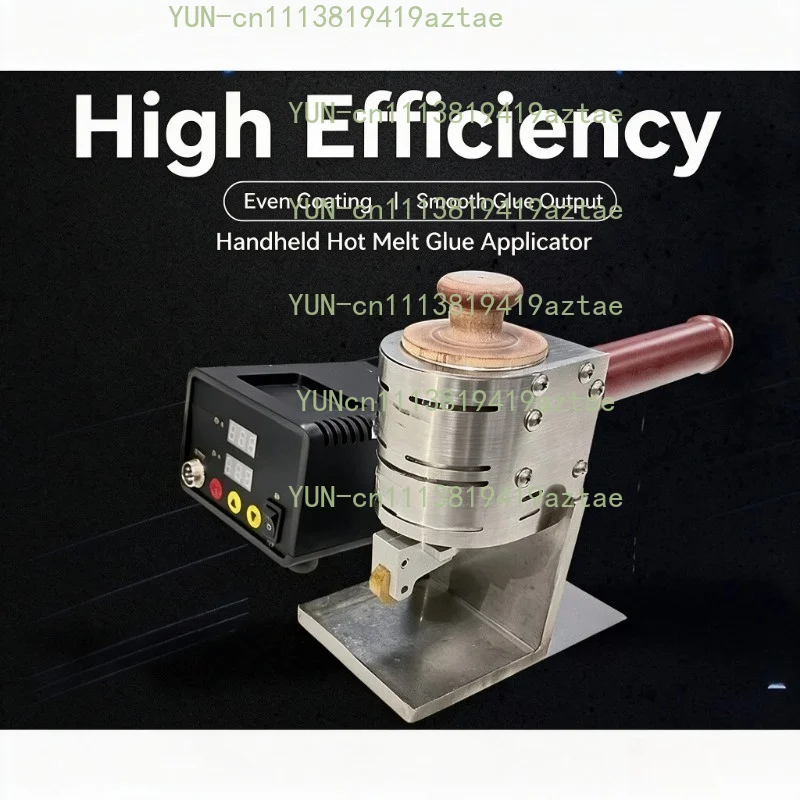 Portable Double Sided Hot Melt Glue Roller Machine Hand Push Glue Coater for Album Carton Leather