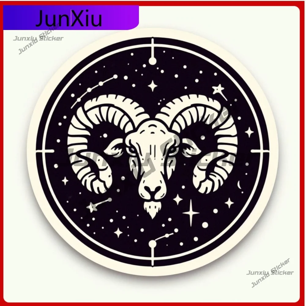

Creative Zodiac Sign Constellation Sticker Waterproof Vinyl Decal Exterior Durable Sunproof Scratch Decoration Surface