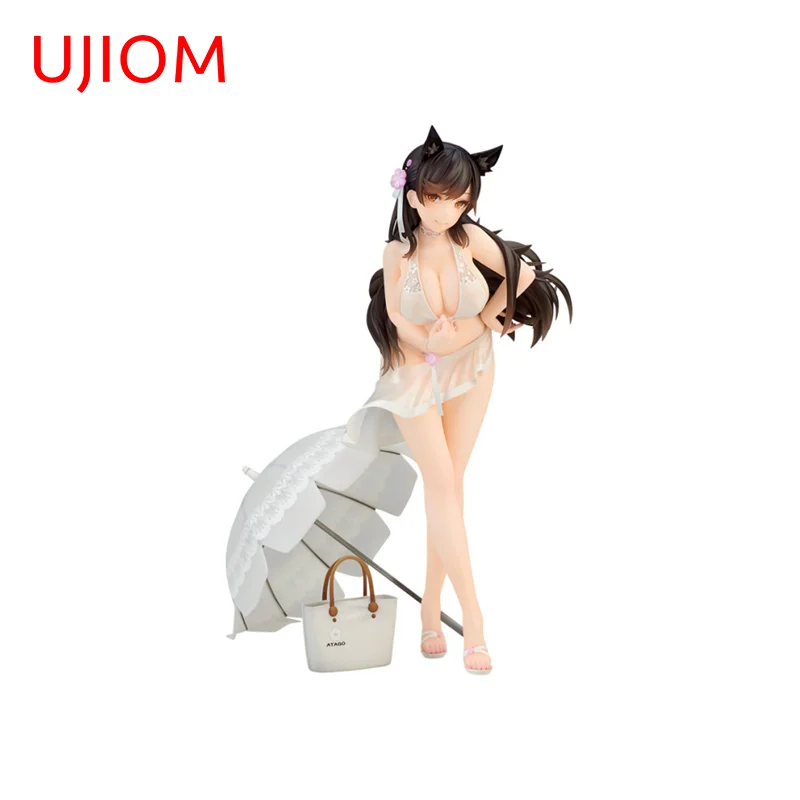 UJIOM Elegant Beautiful Cat Ears Girl Wall Sticker Artistic Novelty Sunscreen Graphics Decal Funny Kitchen Cupboard Decor