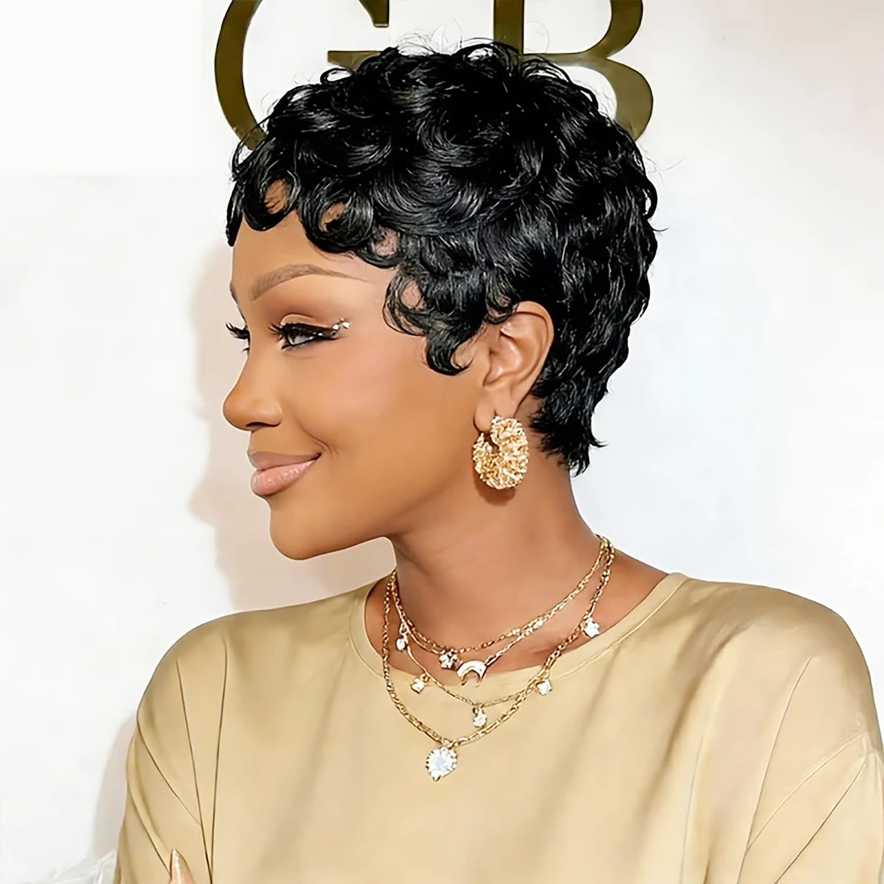 Pixie Cut Perücke aus Echthaar – Glueless Wear And Go Human Hair Wig Bewertung und Preis