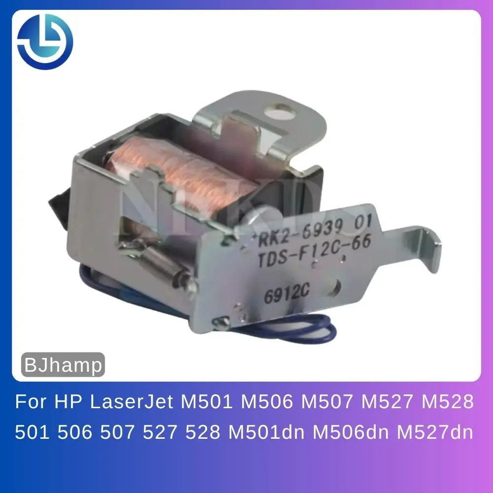 

RK2-6939 Tray 1 Solenoid for HP LaserJet M501 M506 M507 M527 M528 501 506 507 527 528 M501dn M506dn M527dn Tray1 Pickup Solenoid