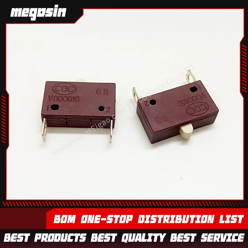 Secador de pelo eléctrico KW4, interruptor de aire frío y caliente, interruptor de botón para secador de pelo eléctrico con temperatura constante de aire frío y caliente, 10A, 1 unidad