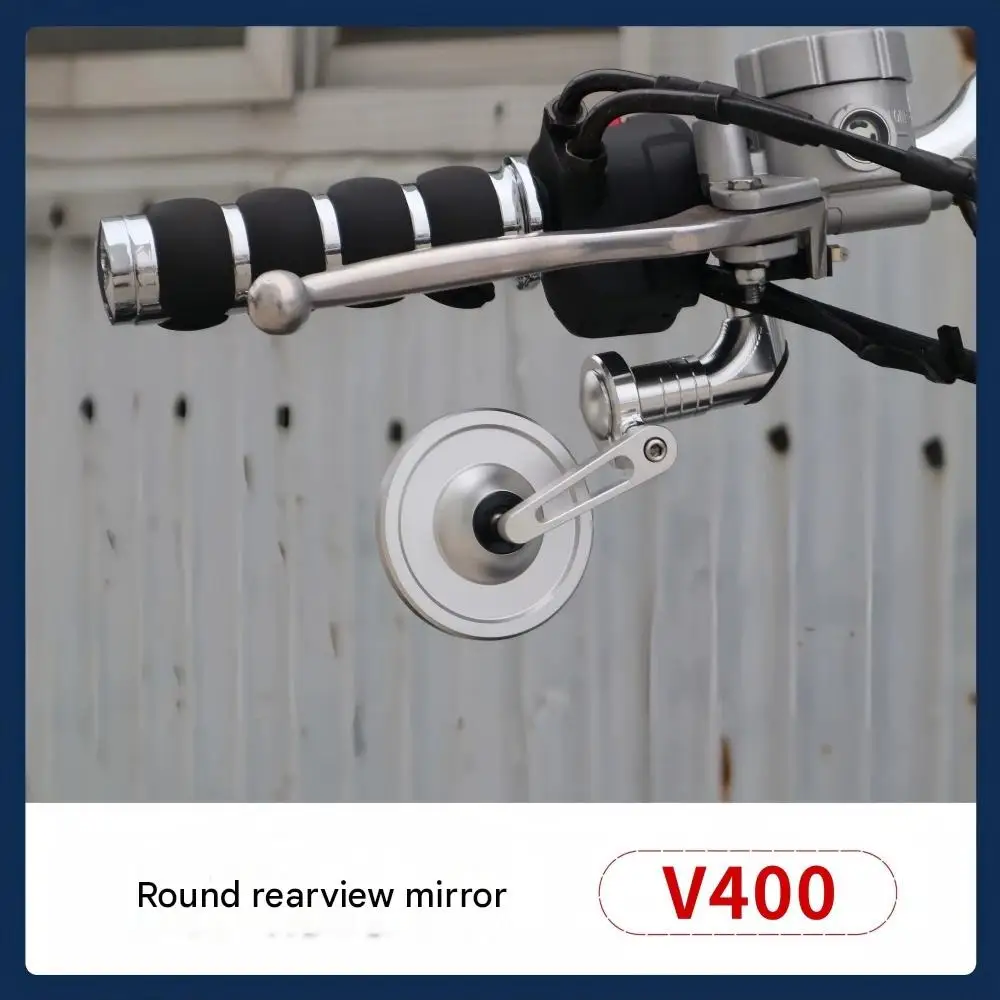 Suitable for Lifan V16 modified gangster rearview mirror, V400 motorcycle rearview mirror, reflective rearview mirror accessorie