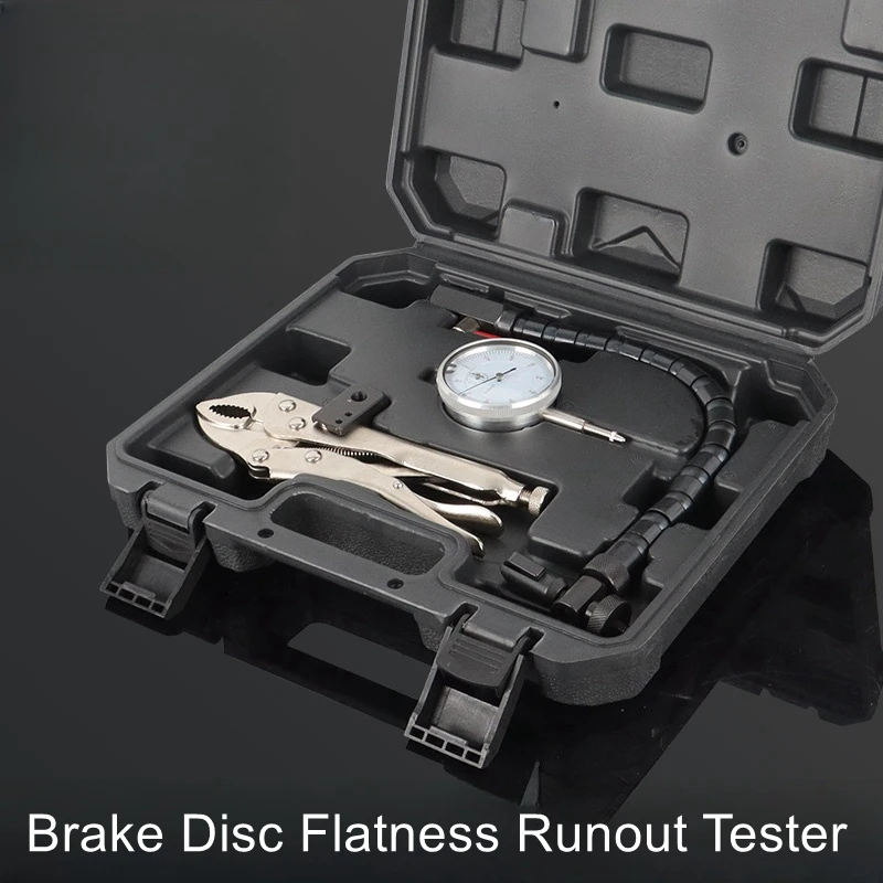 

Automotive Brake Disc Flatness Measuring Tool Brake Disc Runout Tester Brake Disc Deformation Monitoring Set