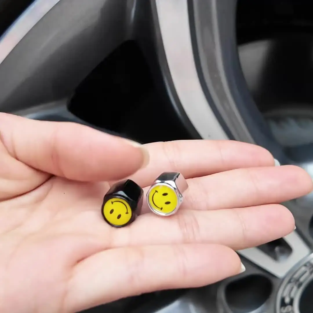 4pcs Styling Wheel Tire Valve Air Stem Cap Duust Cover For Dodge SRT Ram Journey Charger Challenger Caliber Durango car sticker
