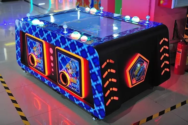 New Design Arcade Coin Operated Ticket Games Crazy Snake Arcade Lottery Amusement Games for 4 Players