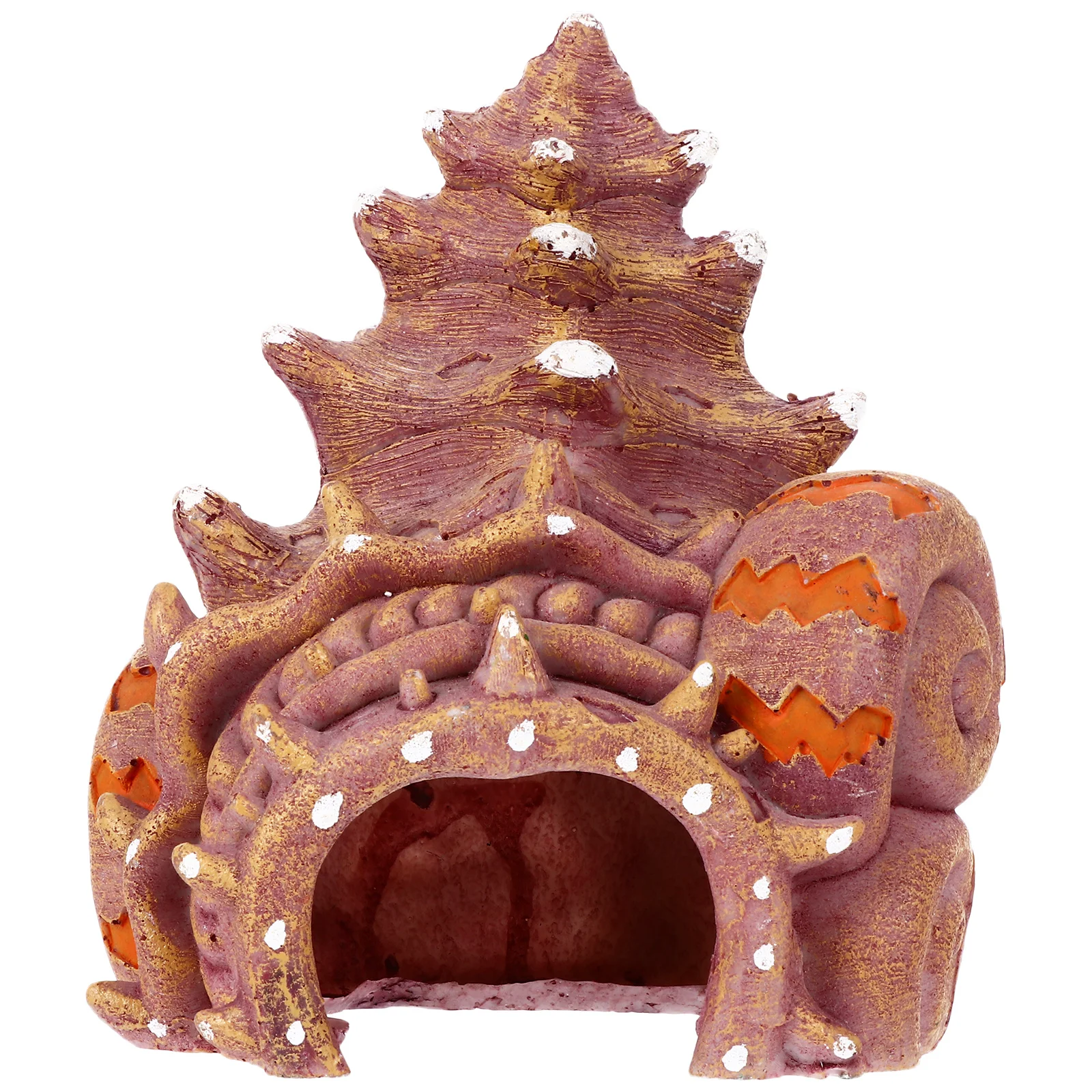 

Vivid Aquarium Cave Fish Hiding Place Realistic Details Lively Fish Tank Decoration