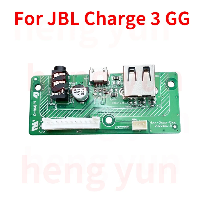 1 шт. USB 2,0 аудиоразъем, плата питания, разъем, основная плата для JBL Charge3 GG TL Bluetooth-динамик, порт зарядки Micro USB