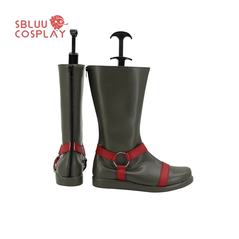 SBluuCosplay Game FGO Mary Anning Cosplay Shoes Custom Made Boots