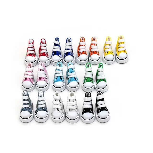 3.5cm 5cm Blythe Doll Shoes 20cmdoll Canvas Shoes 10cm Doll Bjd Shoes Doll Accessories Change Dress Game Playing House Gift Toys 6