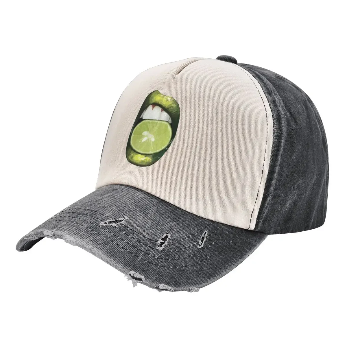 

Give Me My Lime Lime Lips Baseball Cap custom caps New In The Hat Wild Ball Hat Mens Caps Women's
