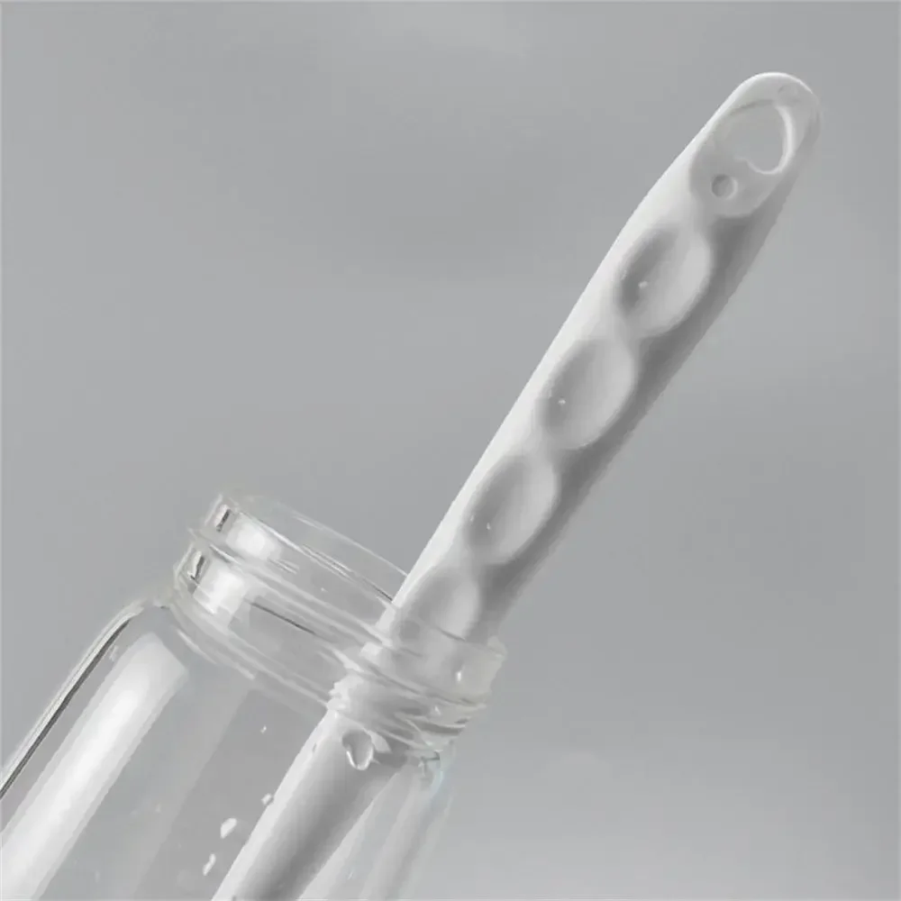 1PCS Long-handled Silicone Cup Brush Bottle Milk Bottle Brush Cup Scrubber Glass Cleaner No Dead-end Cleaning Brush Accessories