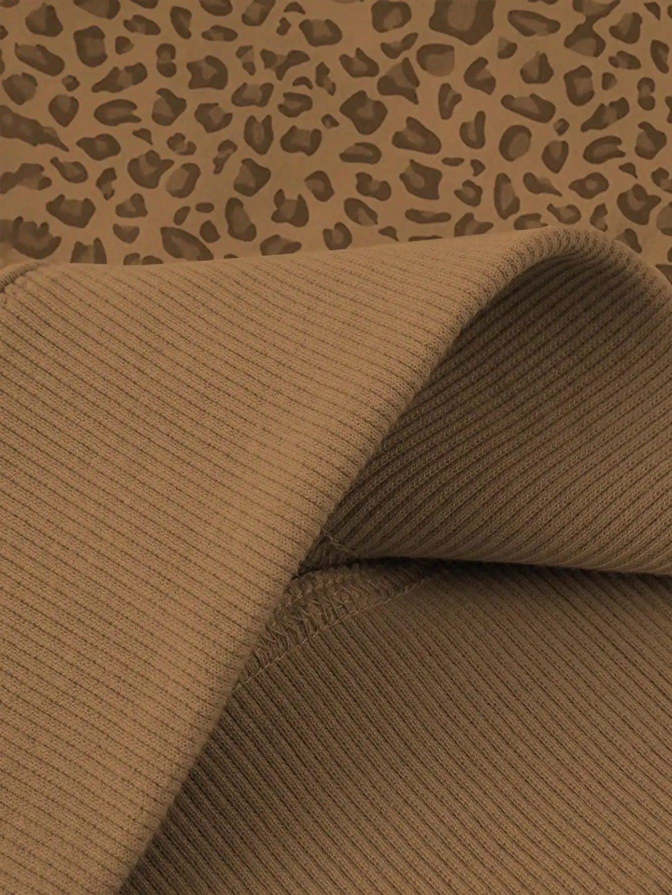 Sudadera con Capucha y Estampado de Leopardo para Mujer, Sudadera Informal de Otoño con Capucha con Cordón, Estilo Urbano