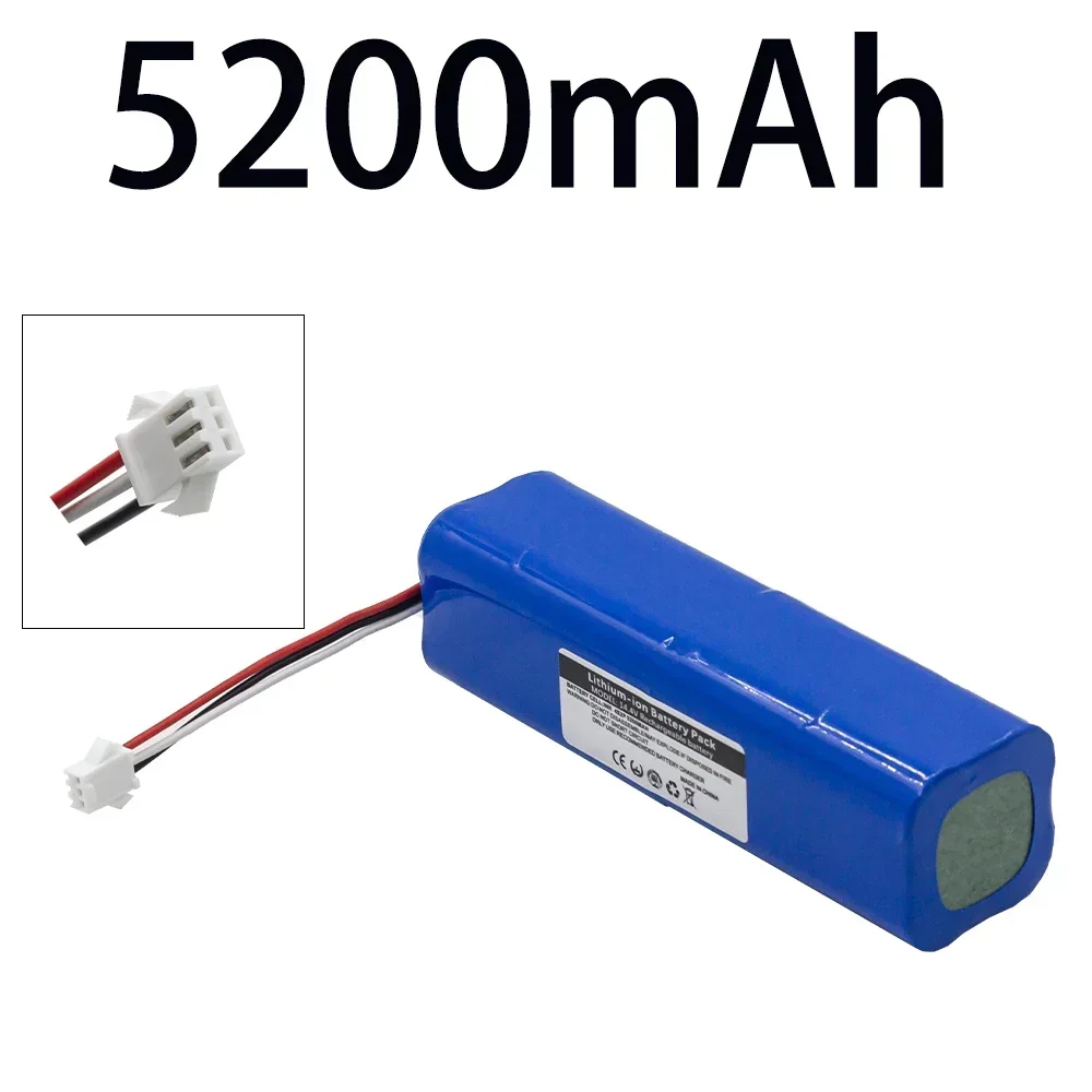 Baterai 14.8V18650 untuk Rak Penyedot Debu LenovoPro T1SPro LR1,Arnagar S8Pro,Prosenic Pusanick M7Max M8Pro,Xiaomi Roidmi EvePlus