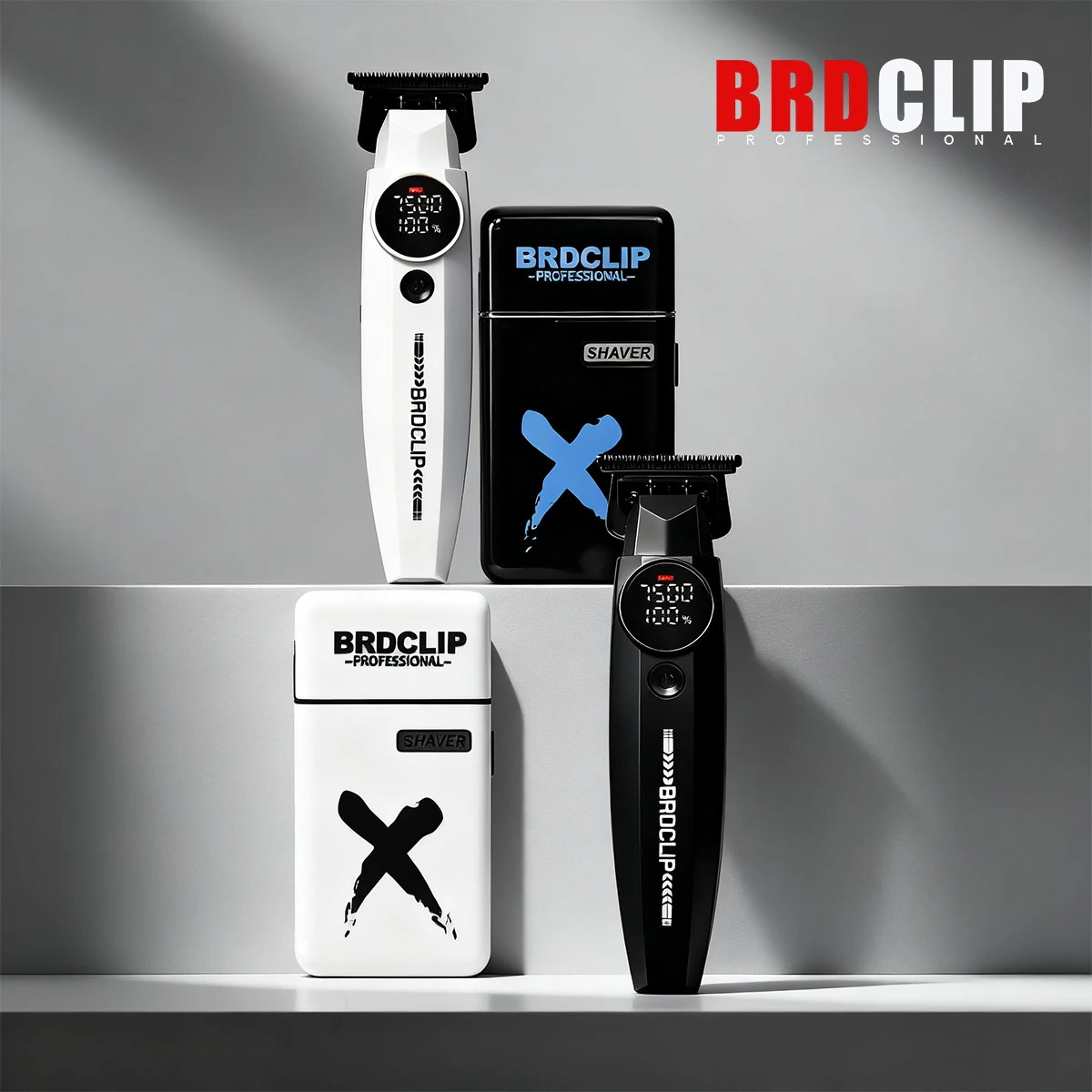 

Профессиональная высокоскоростная машинка для стрижки волос BRDCLIP 7500 об/мин FK701, электробритва для мужчин с керамическим лезвием DLC, триммер