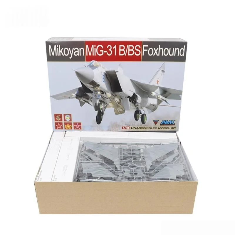 fox-hound-mikoyan-mig-31b-bs-kit-de-montage-d'avion-amk-88008-a-l'echelle-1-48