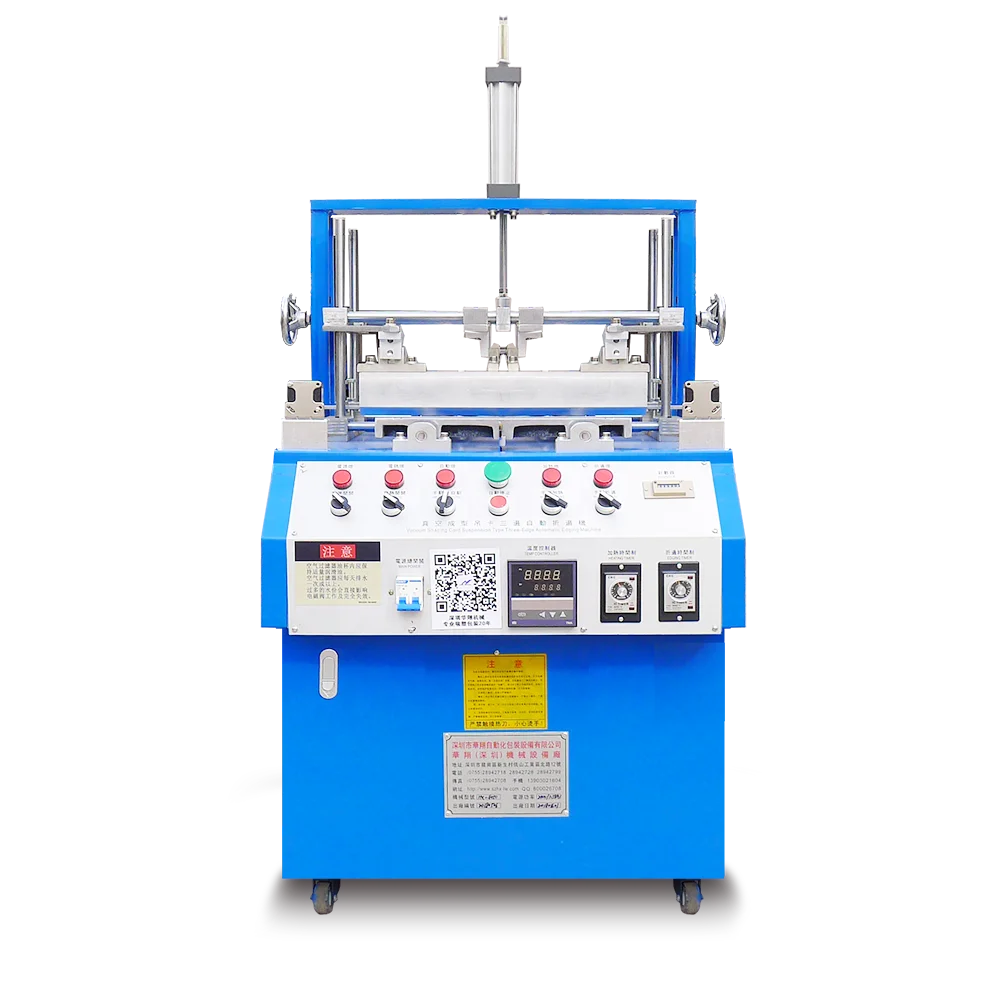 

HX-4050A Semi Auto Blister Edge Folding Machine 3 Three Side Folding