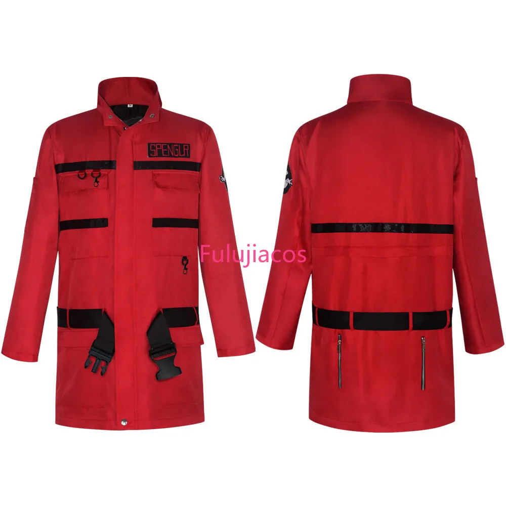 

Fulujiacos Jacket Grooberson Trench Cosplay Costume Coat