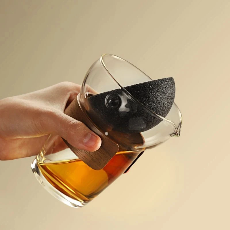 

Чайник-заварник с вращающимся стеклянным фильтром, безворсовая фильтрация, полуавтоматический, для дома, офиса, путешествий, набор для чайной церемонии Гунфу