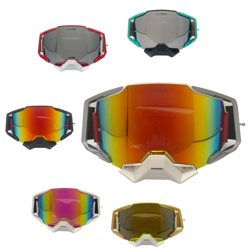 Outdoor Adventure Riding Protective Glasses Ventilation Channel Anti‑Fog Goggles Dustproof Wind‑Resistant for MTB Enduro Sports