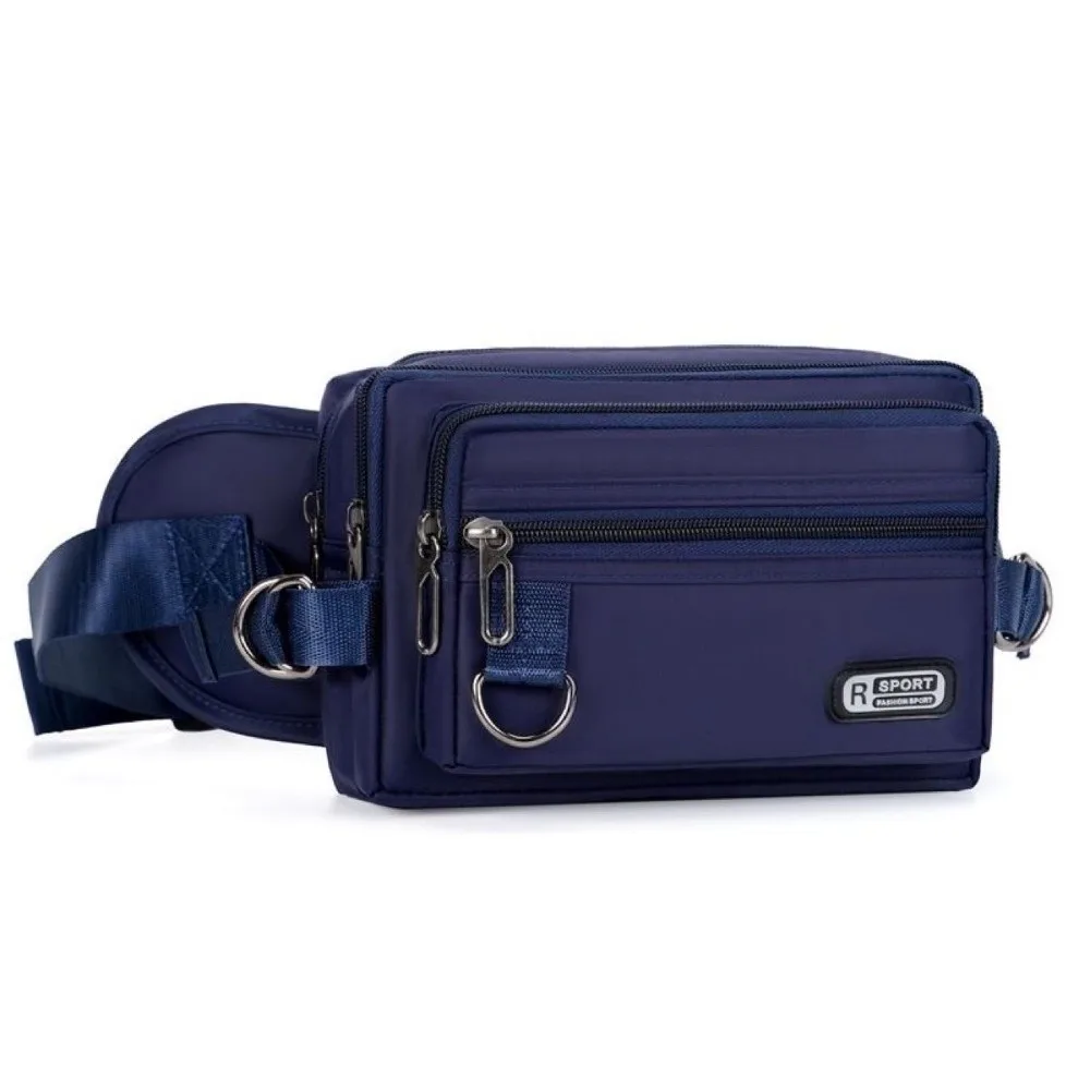 

Sports Phone Bag Large Capacity Men Waist Bag Lightweight Waterproof Men Chest Bag Multi Function Crossbody Fanny Pack Men Women